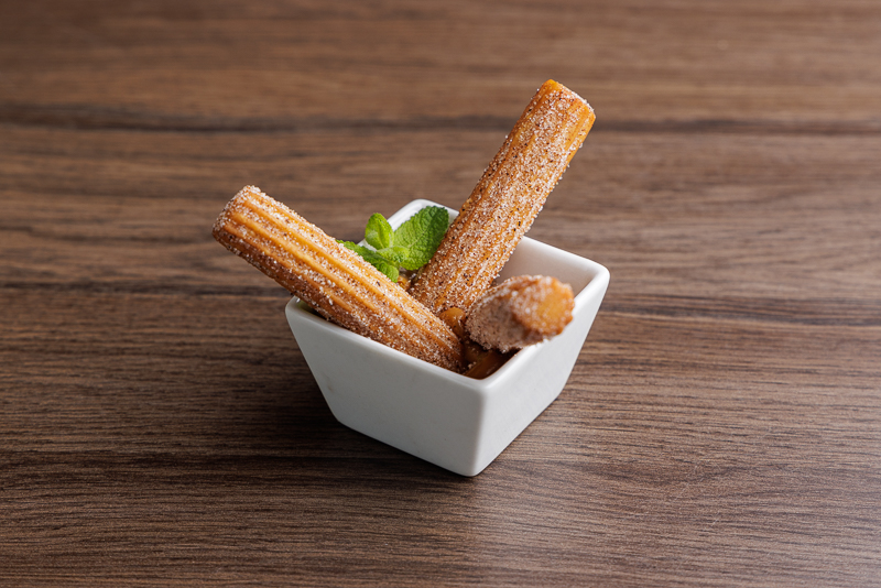 Churros europeu com doce de leite